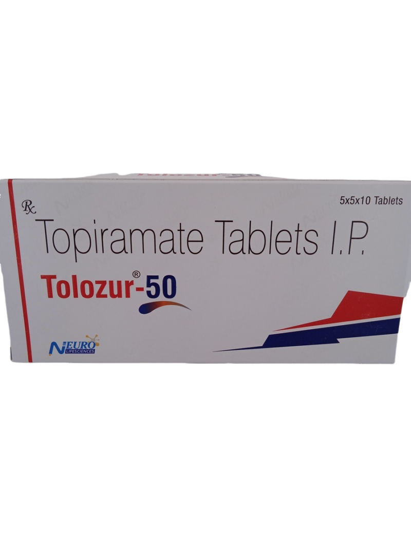 TOLOZUR 50 MG - 10 TABLETS