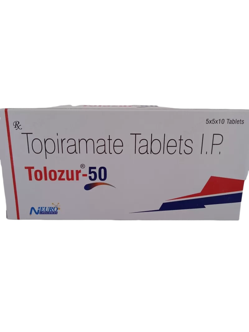 TOLOZUR 50 MG - 10 TABLETS