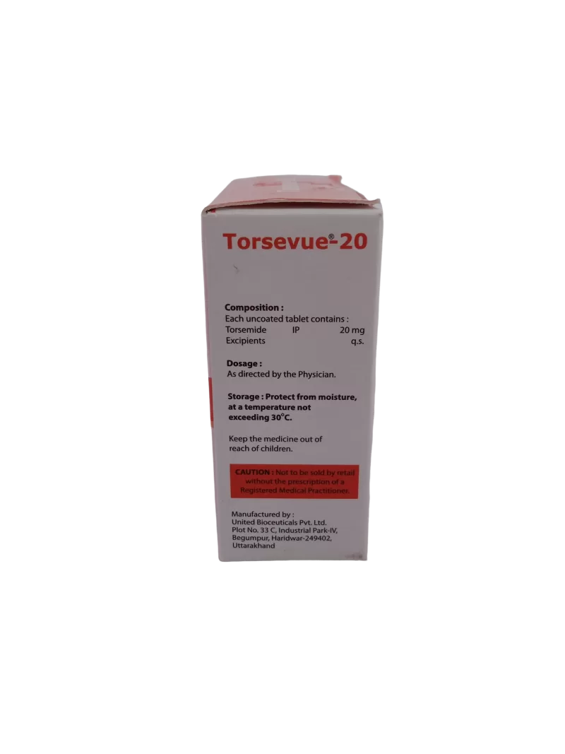 TORSEVUE 20 MG - 10 TABLETS - Image 4