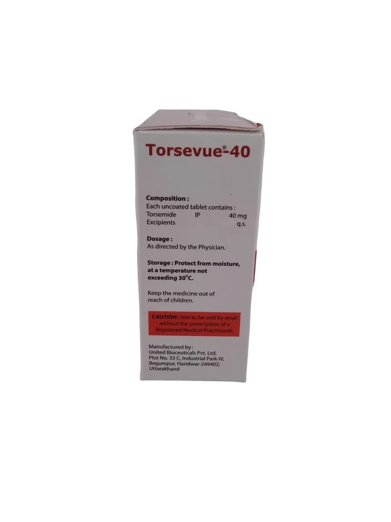 TORSEVUE 40 MG - 10 TABLETS - Image 4