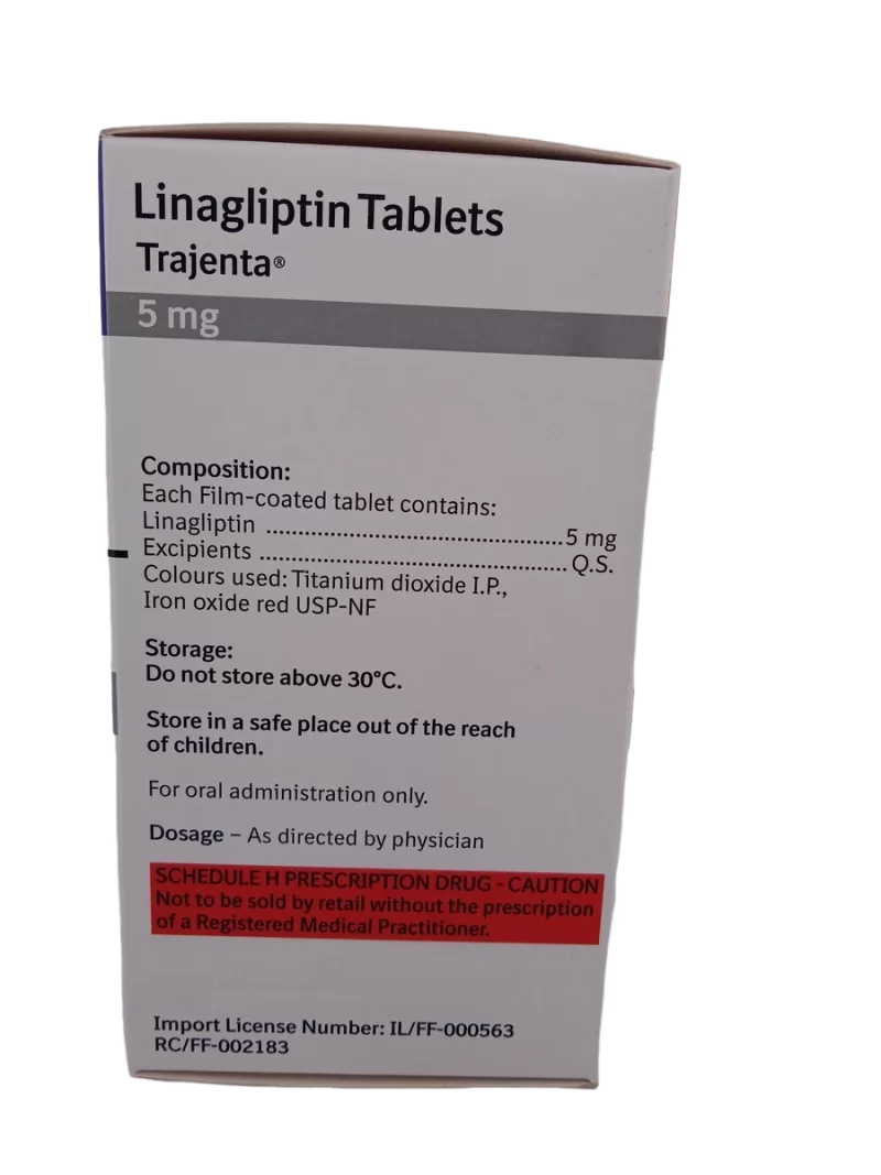 TRAJENTA 5 MG - 10 TABLETS - Image 3
