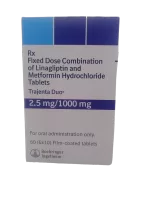 TRAJENTA DUO 2.5MG/1000MG - 10 TABLETS