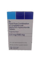 TRAJENTA DUO 2.5MG/500MG - 10 TABLETS