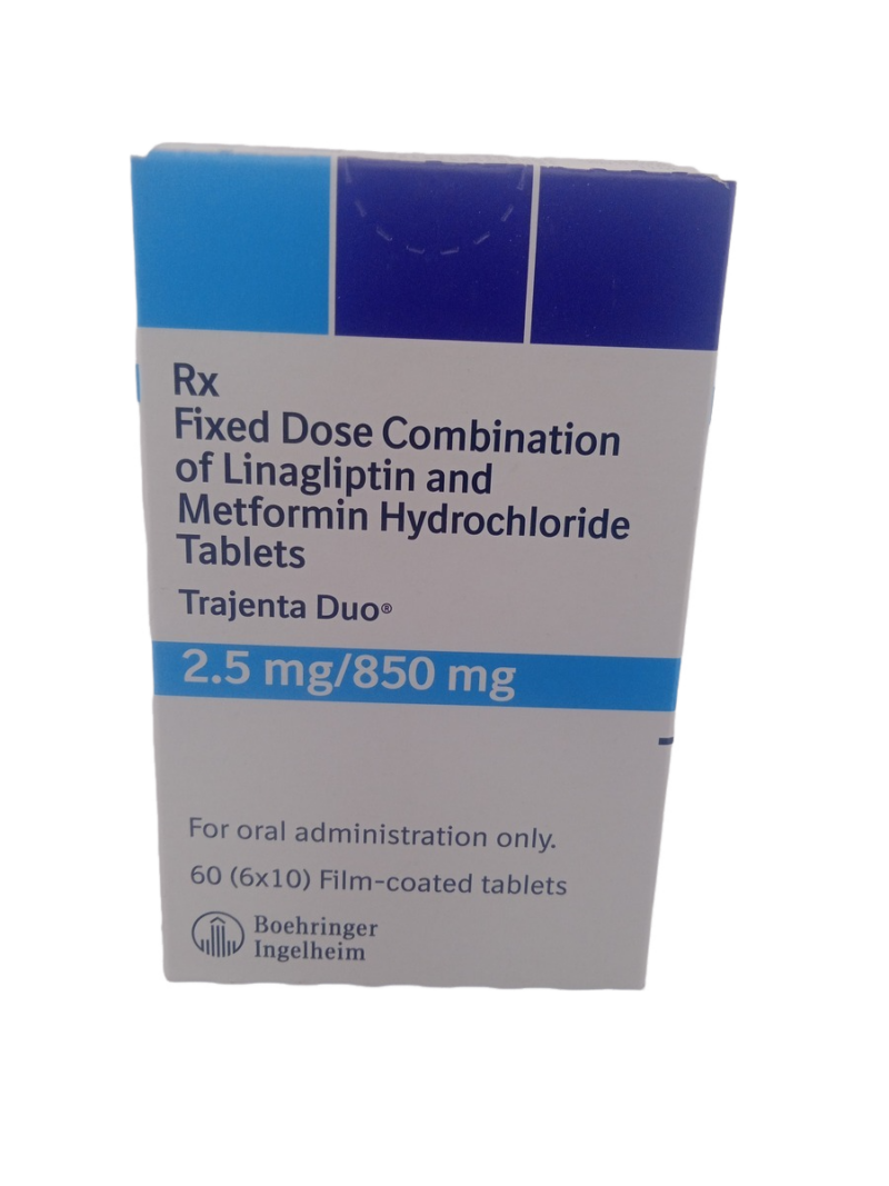TRAJENTA DUO 2.5MG/850MG - 10 TABLETS