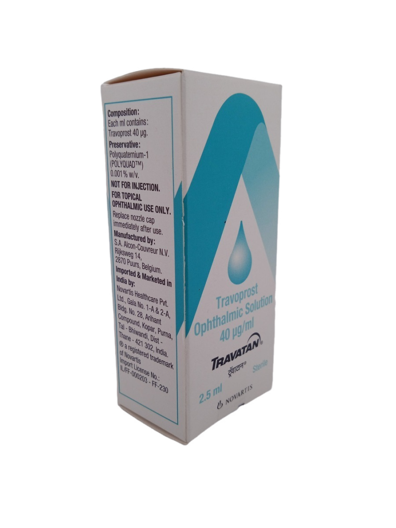 TRAVATAN 40UG/1ML - 1 BOTTLE OF 2.5ML - Image 2