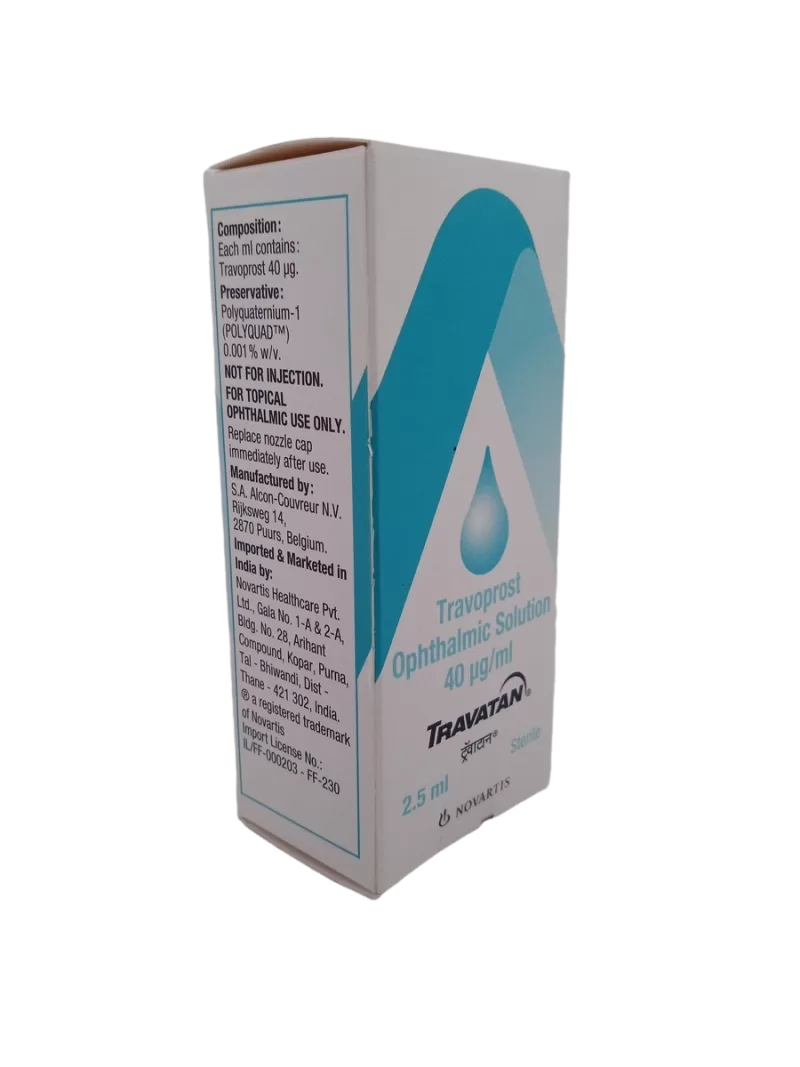 TRAVATAN 40UG/1ML - 1 BOTTLE OF 2.5ML - Image 2