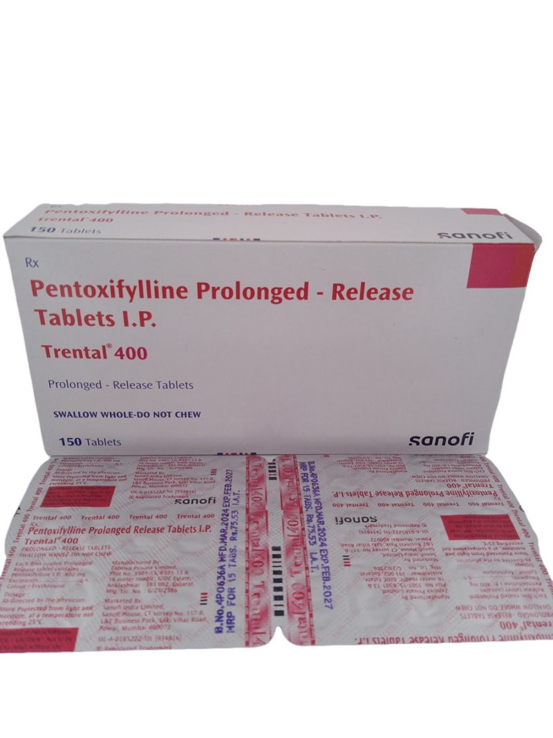 TRENTAL 400 MG - 15 TABLETS - Image 3