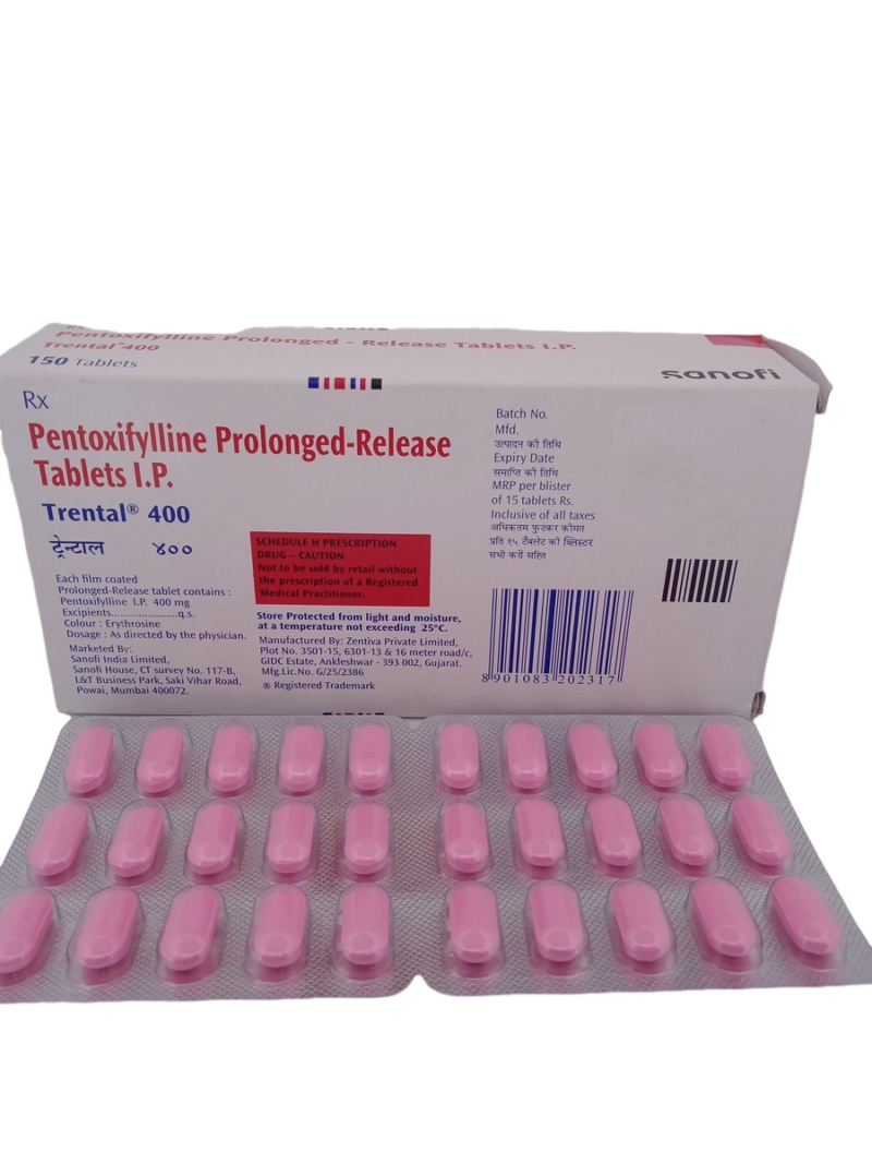 TRENTAL 400 MG - 15 TABLETS - Image 4