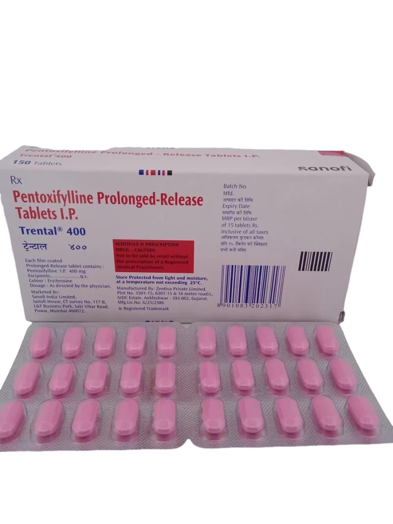 TRENTAL 400 MG - 15 TABLETS - Image 4