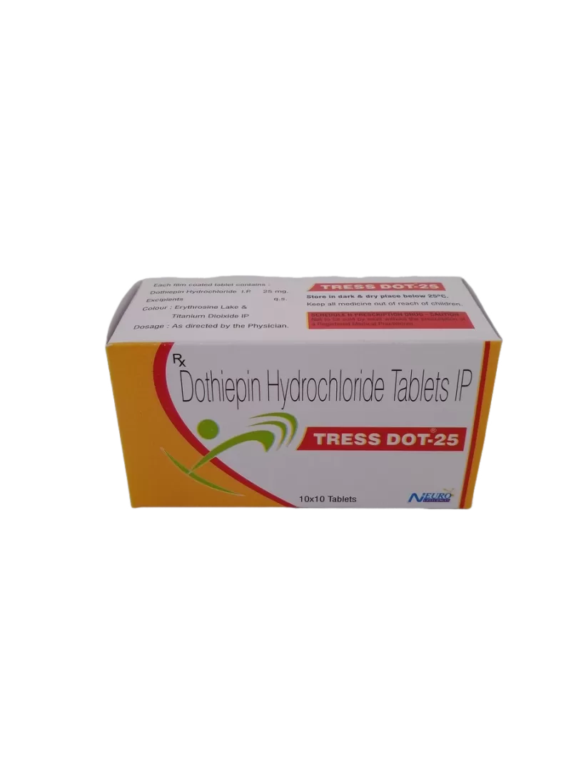 TRESS DOT 25 MG - 10 TABLETS