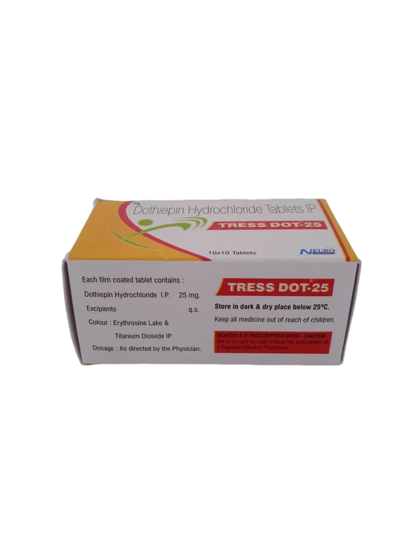 TRESS DOT 25 MG - 10 TABLETS - Image 4