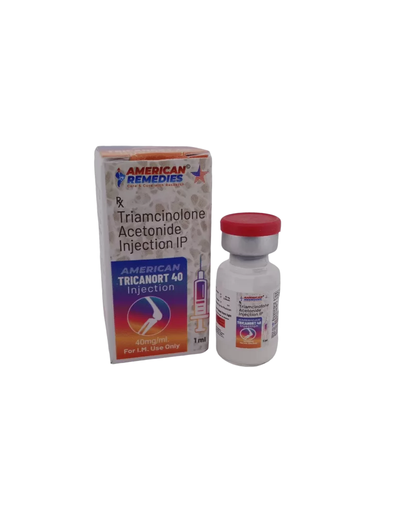 TRICANORT INJECTION 40MG/ML - 1 VIAL - Image 2
