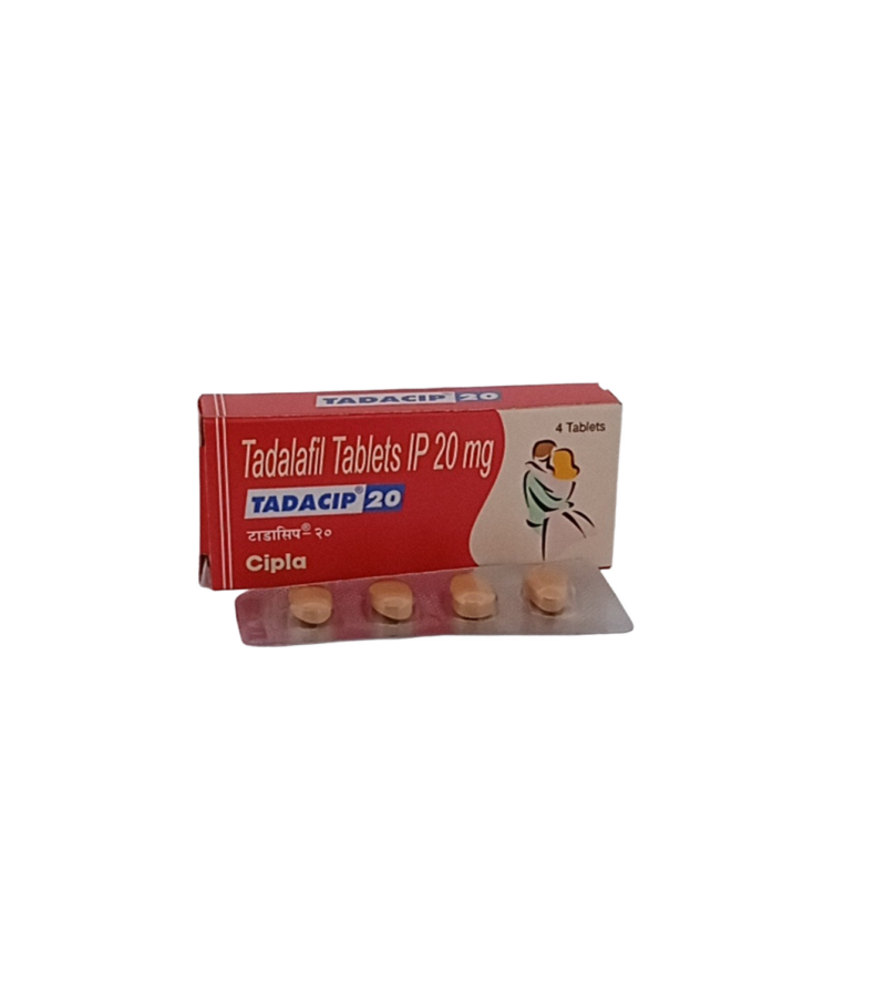 TADACIP 20 MG - 4 TABLET