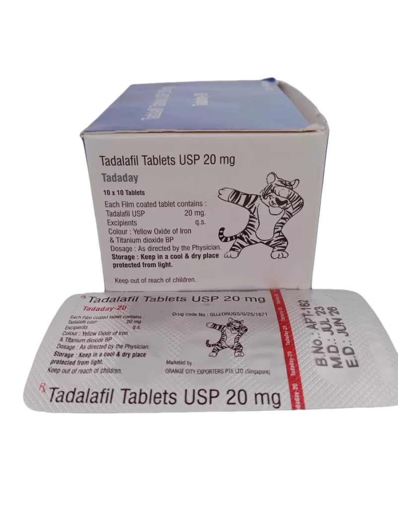 TADADAY 20 MG - 10 TABLETS - Image 4