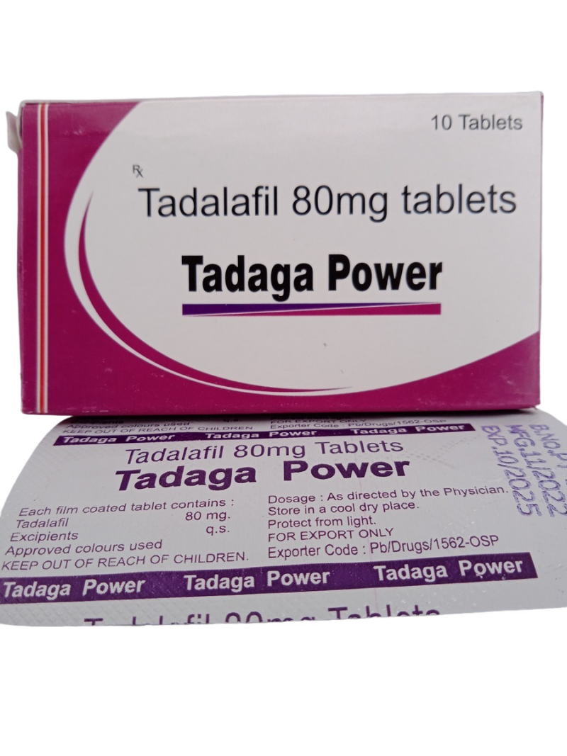 TADAGA POWER 80 MG - 10 TABLETS - Image 3