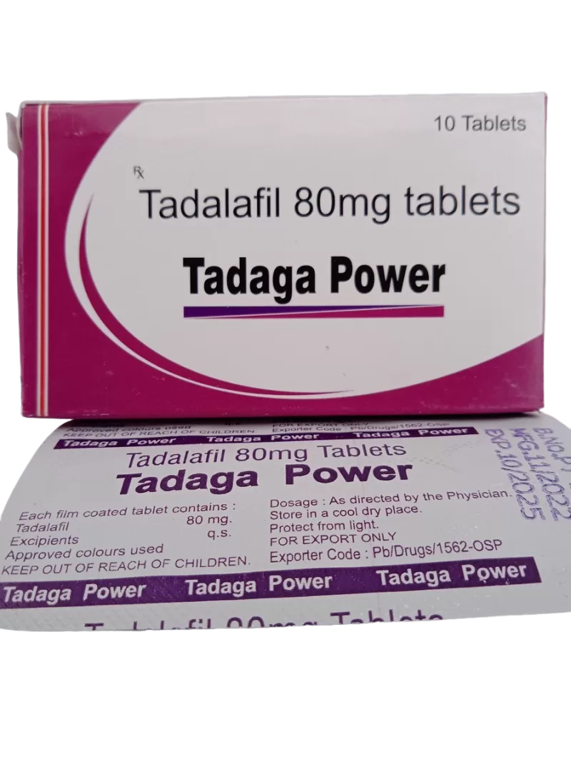 TADAGA POWER 80 MG - 10 TABLETS - Image 3
