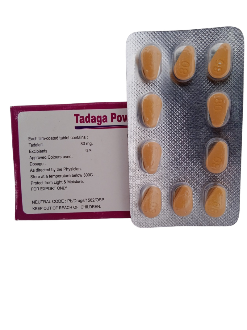 TADAGA POWER 80 MG - 10 TABLETS - Image 4