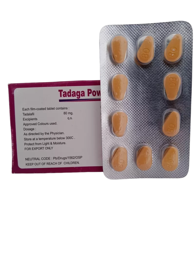 TADAGA POWER 80 MG - 10 TABLETS - Image 4