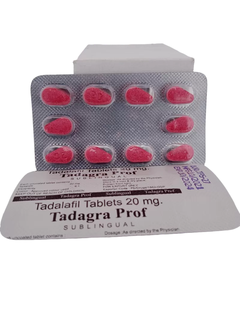 TADAGRA PROF 20 MG - 10 TABLETS - Image 2
