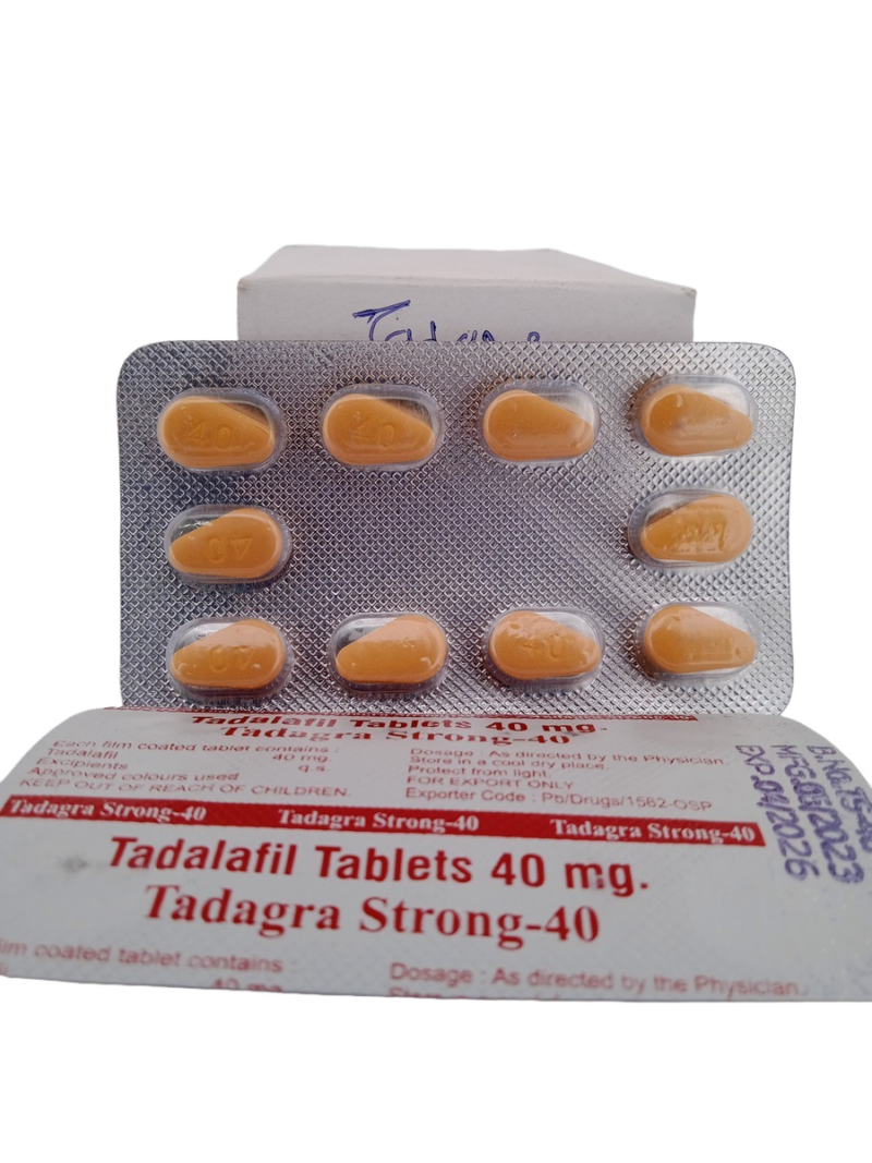 TADAGRA STRONG 40 MG - 10 TABLETS - Image 2