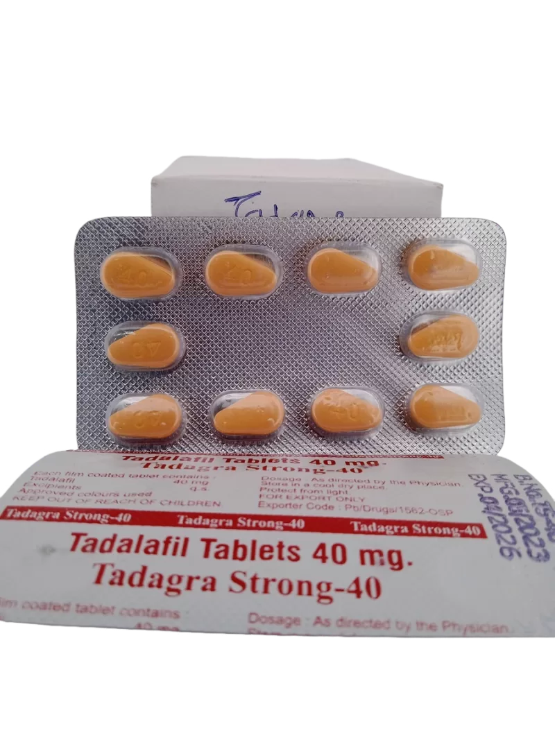 TADAGRA STRONG 40 MG - 10 TABLETS - Image 2