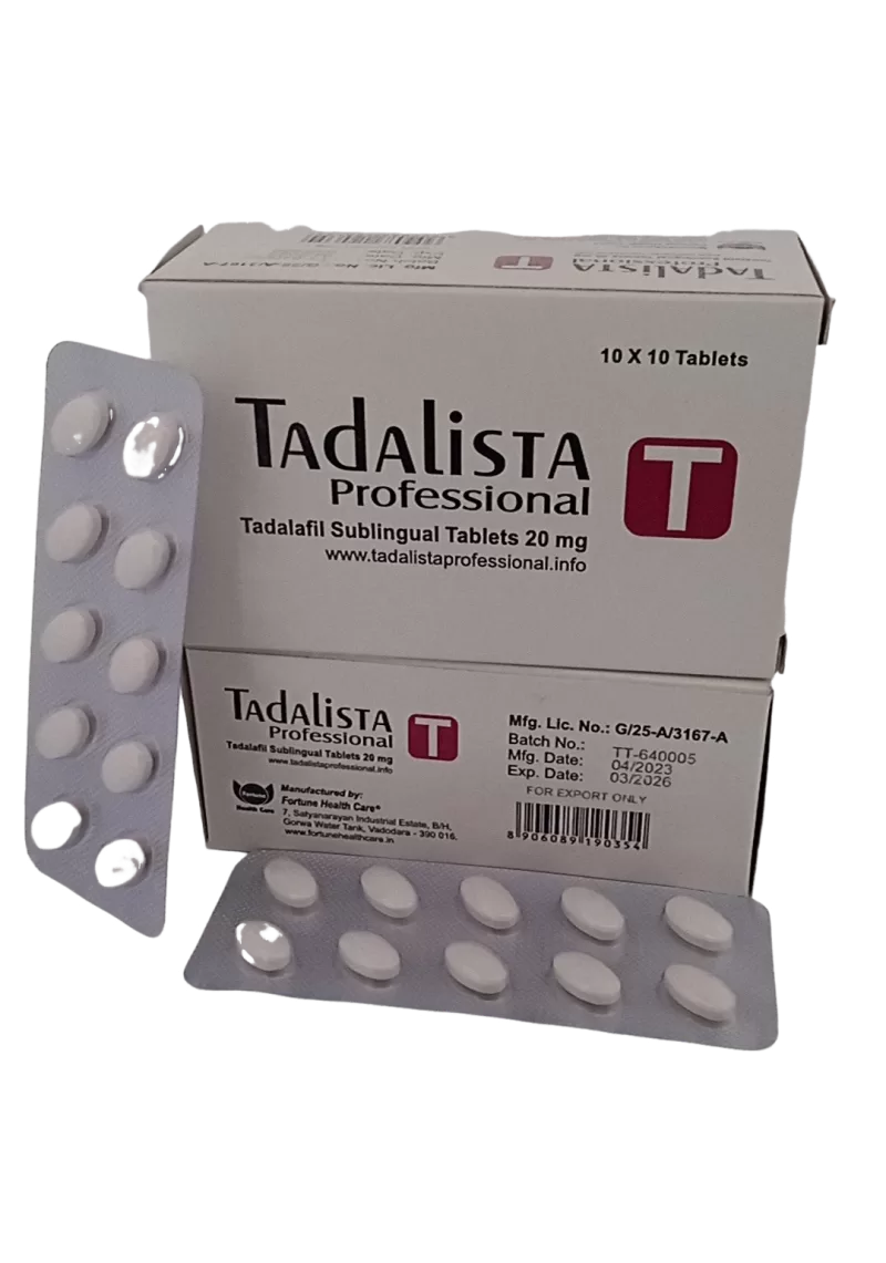 TADALISTA PROFESSIONAL - 10 TABLETS - Image 3