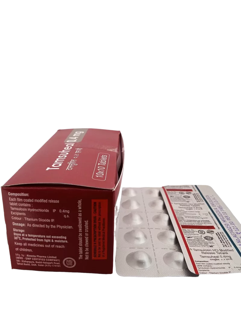 TAMSUHEAL 0.4 MG - 10 TABLETS - Image 4