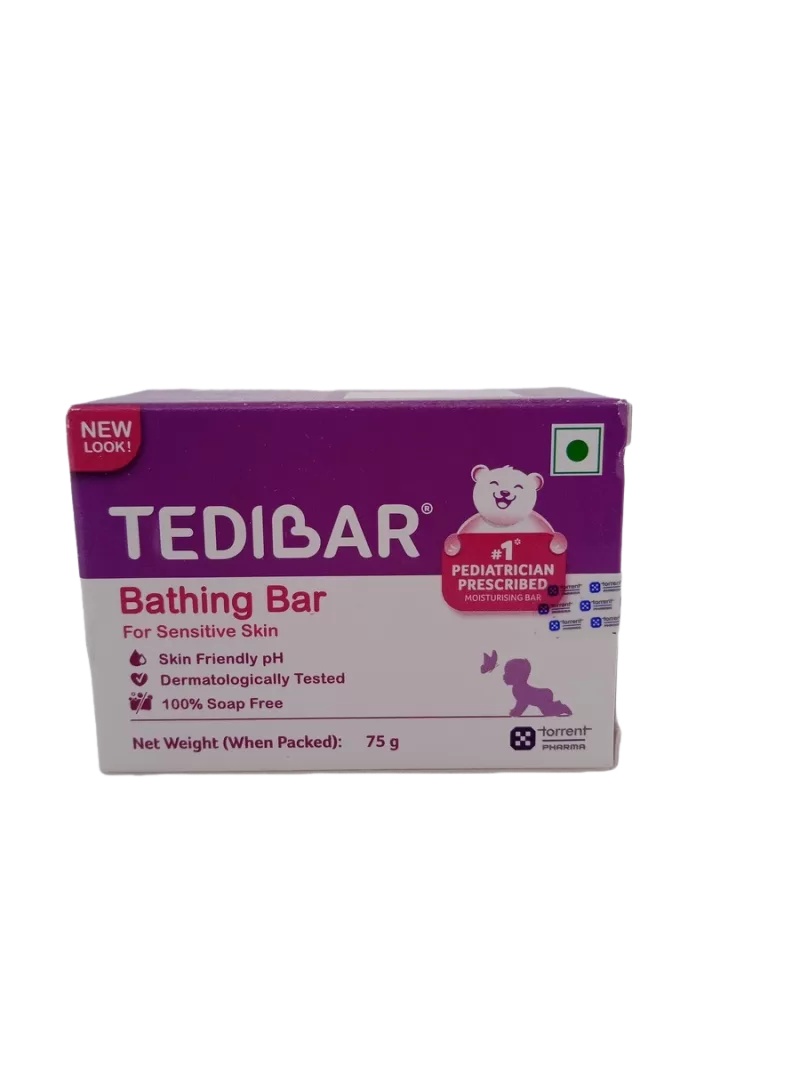TEDIBAR (BATHING BAR) - 1 BAR OF 75gm