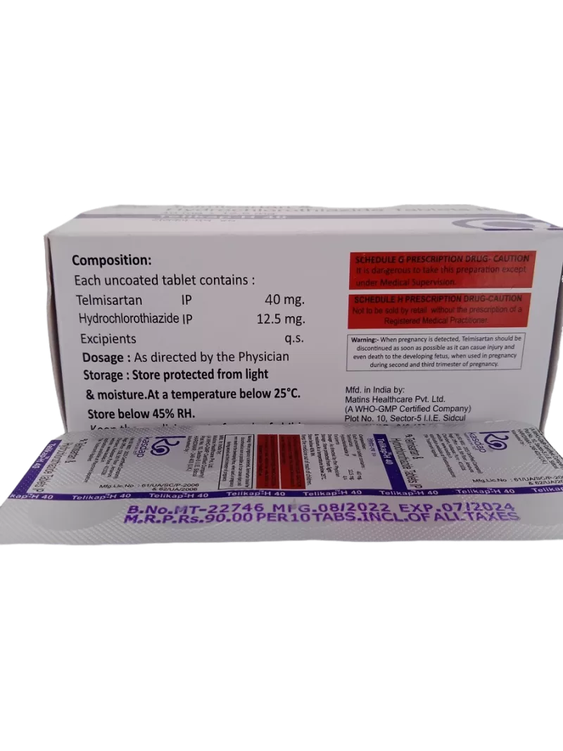 TELIKAP-H - 10 TABLETS - Image 4
