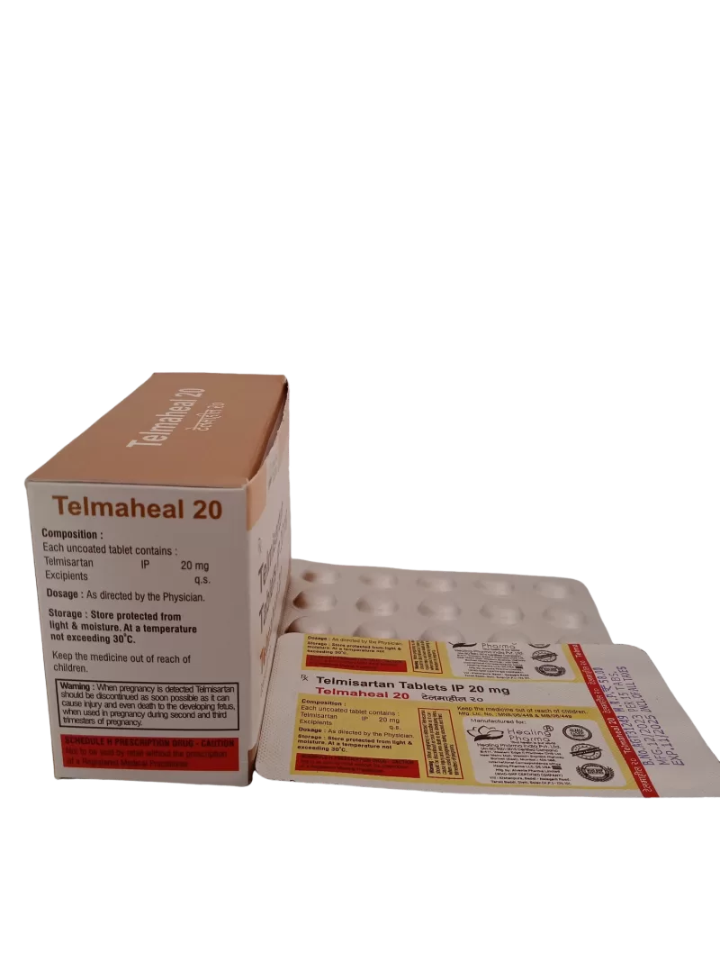 TELMAHEAL 20 MG - 10 TABLET - Image 4