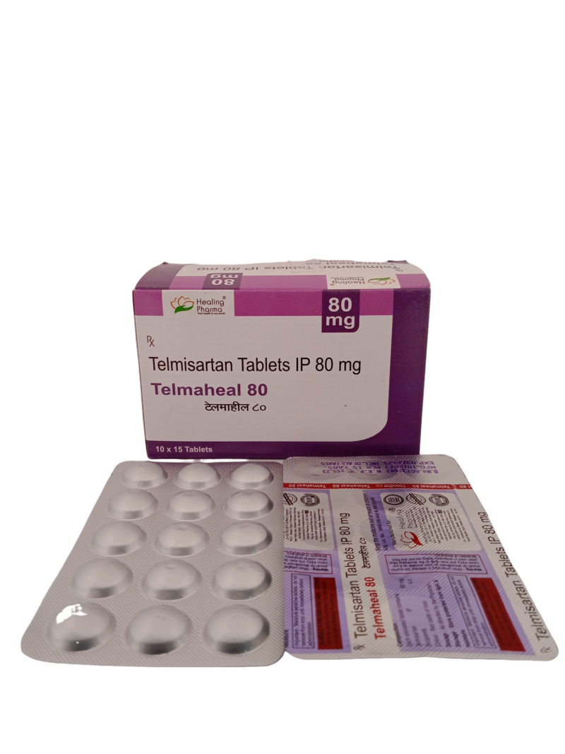 TELMAHEAL 80 MG - 15 TABLETS - Image 2