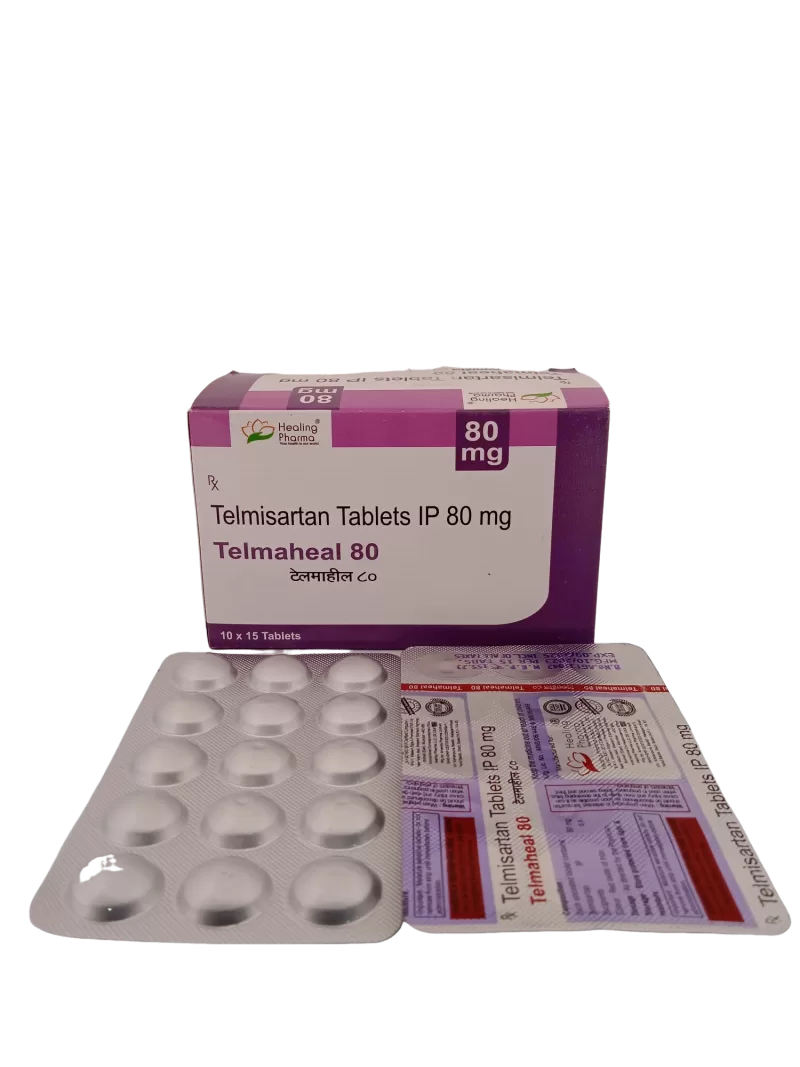 TELMAHEAL 80 MG - 15 TABLETS - Image 2