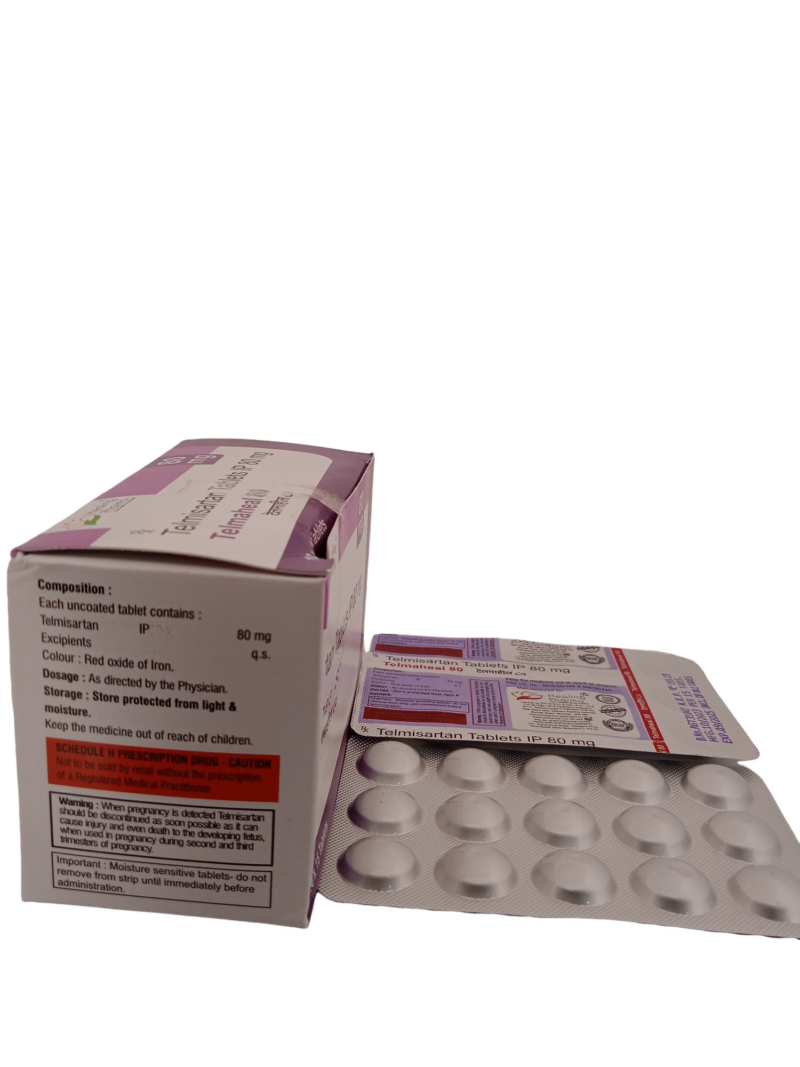 TELMAHEAL 80 MG - 15 TABLETS - Image 3