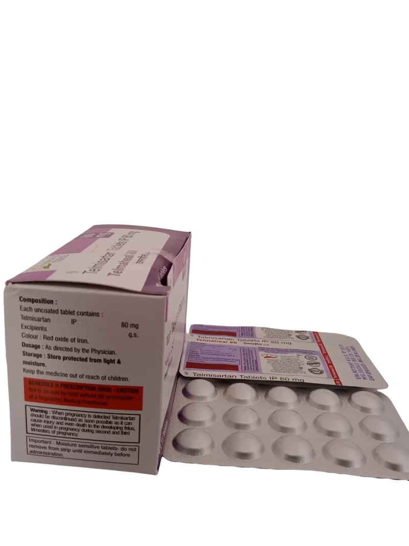 TELMAHEAL 80 MG - 15 TABLETS - Image 3