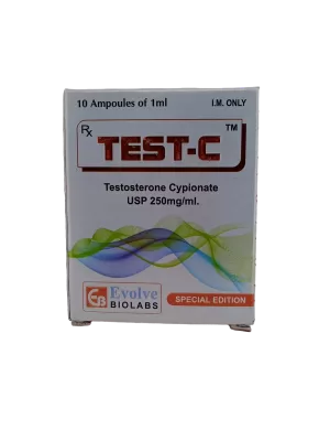 TEST-C - 250MG/1ML - 10 AMPOULE