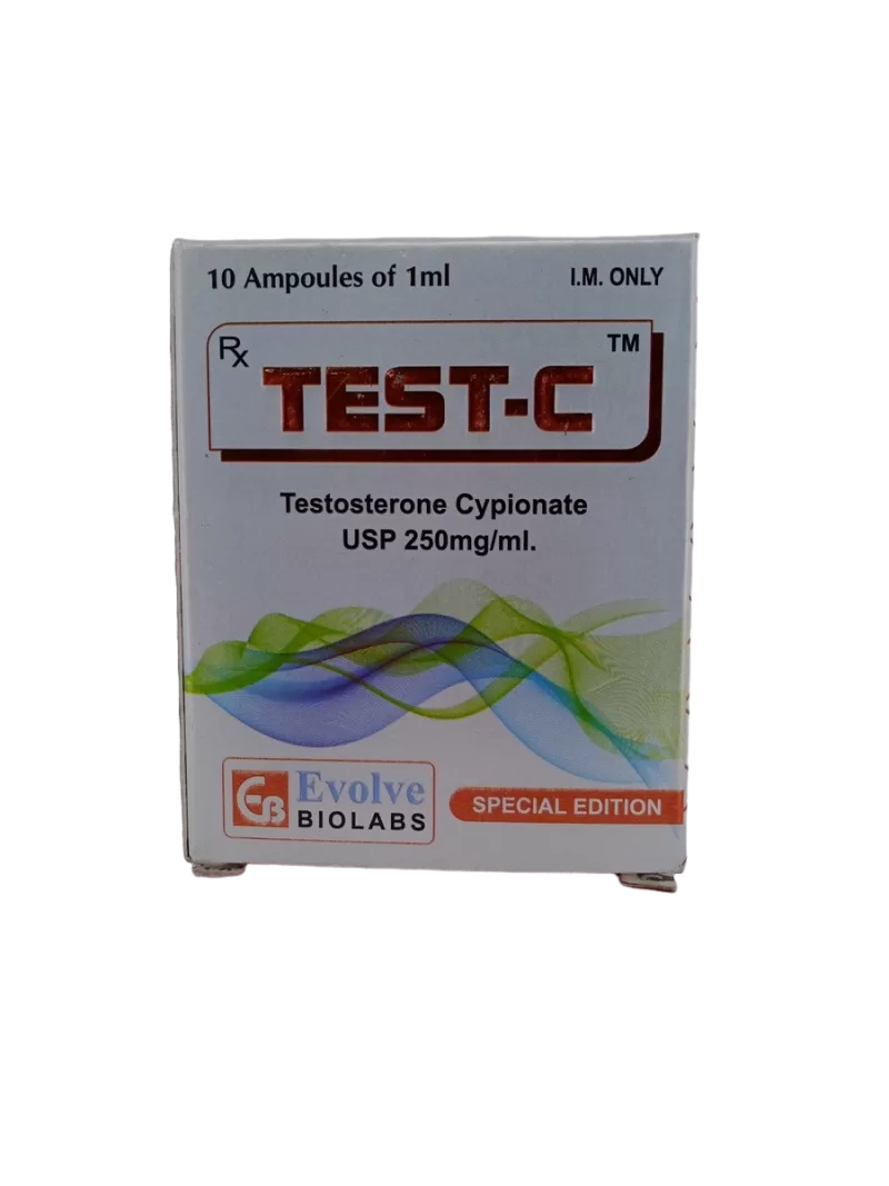TEST-C - 250MG/1ML - 10 AMPOULE