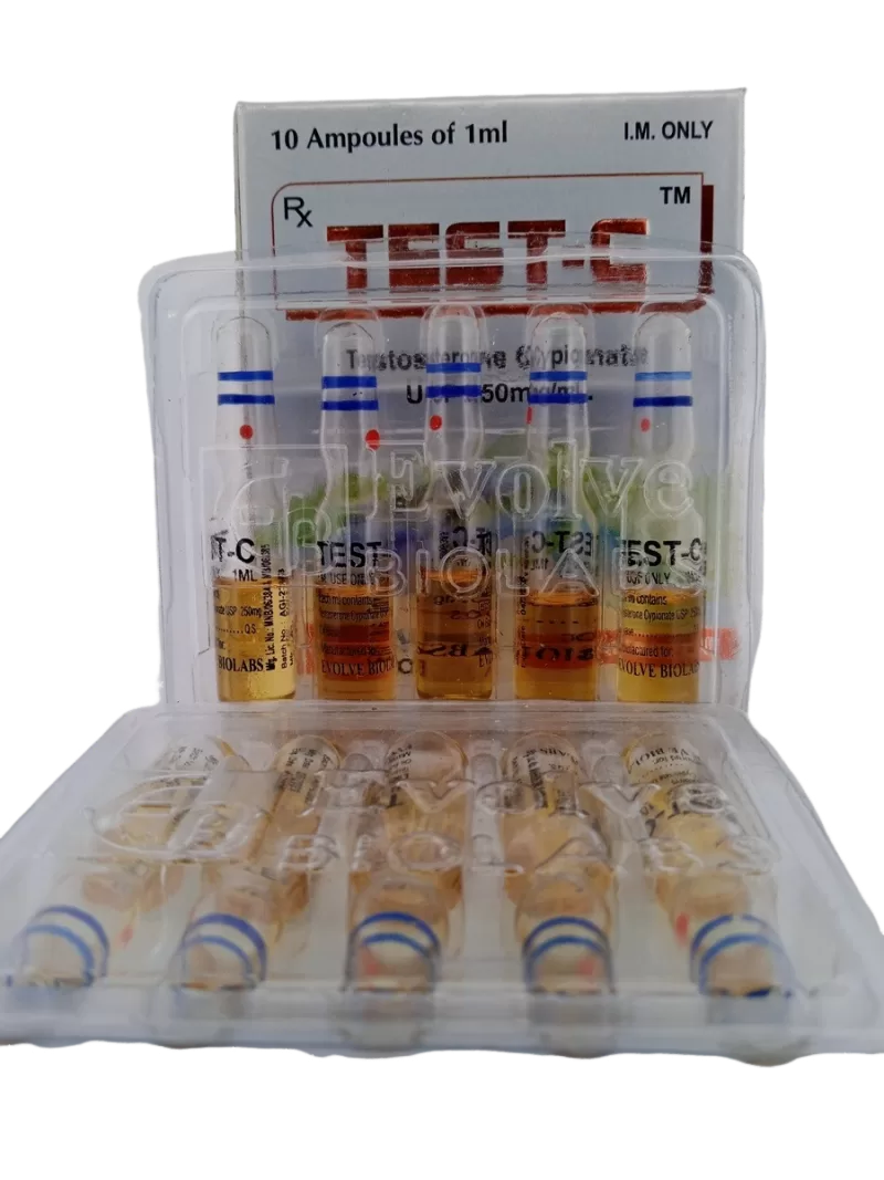 TEST-C - 250MG/1ML - 10 AMPOULE - Image 2