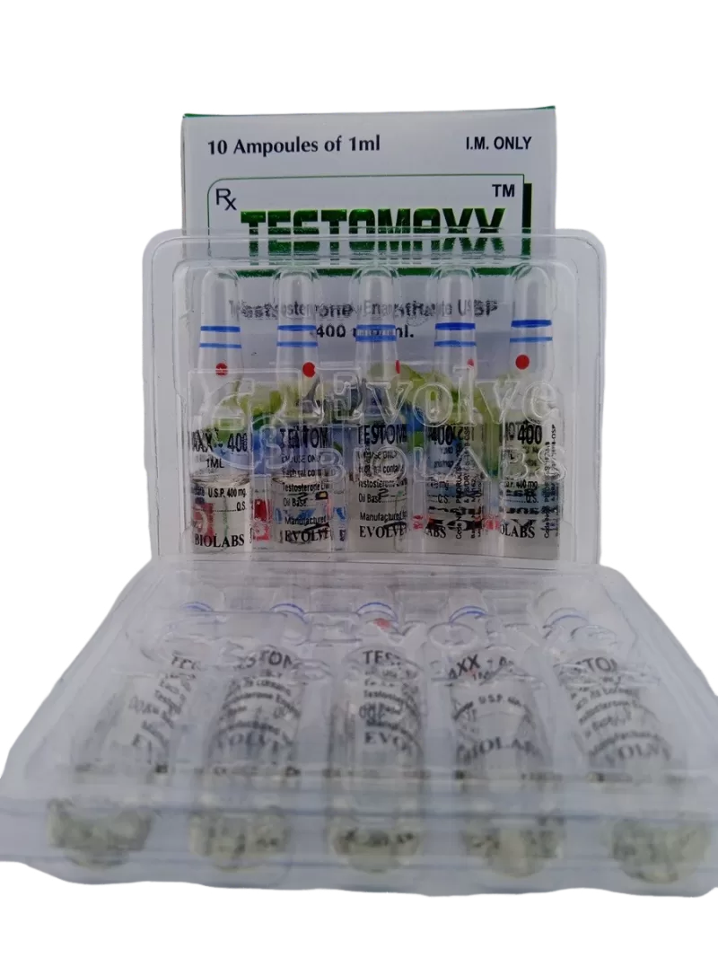TESTOMAXX - 400MG/1ML - 10 AMPOULE - Image 2