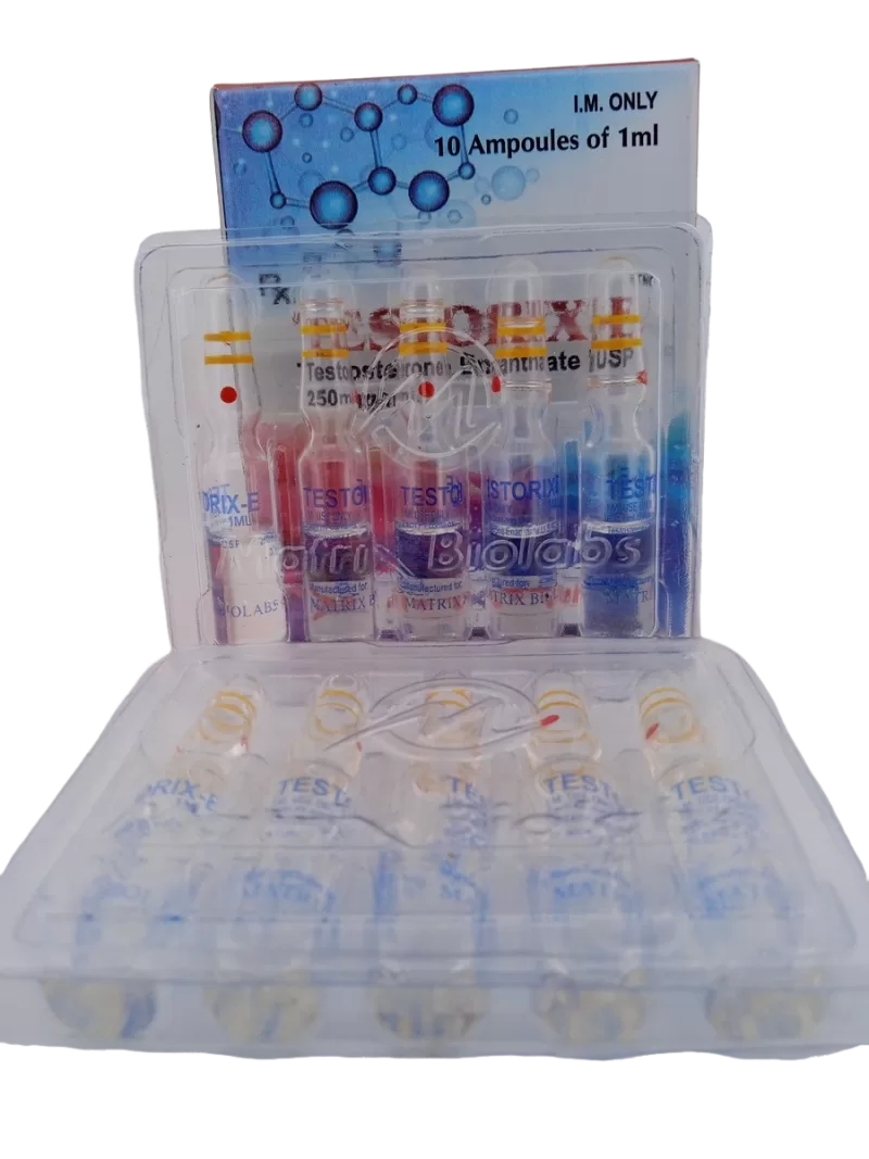 TESTORIX-E - 250MG/1ML - 10 AMPOULE - Image 2