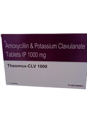 THEOMOX CLV 1000 MG - 10 TABLET