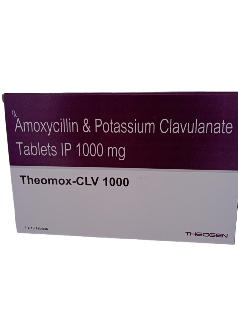 THEOMOX CLV 1000 MG - 10 TABLET