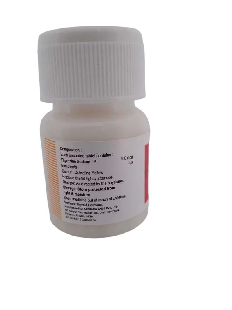 THYROXINOL 100 MG - 120 TABLETS - Image 3