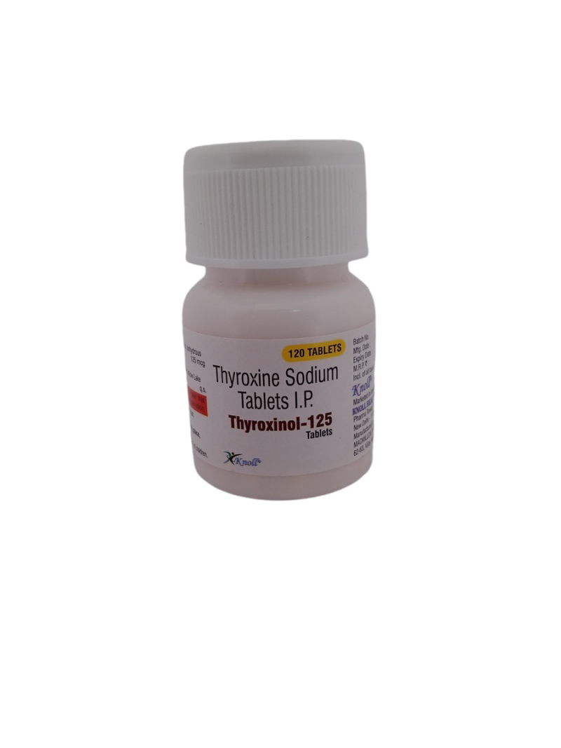 THYROXINOL 125 MG - 120 TABLETS - Image 4