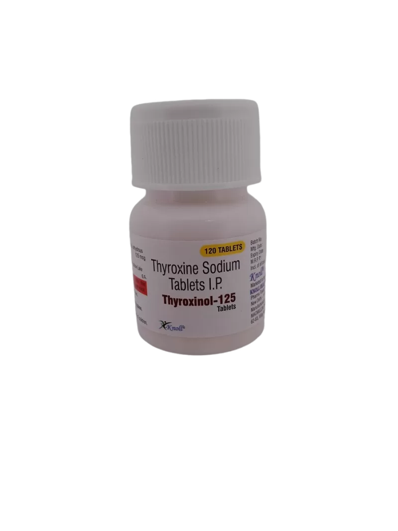 THYROXINOL 125 MG - 120 TABLETS - Image 4