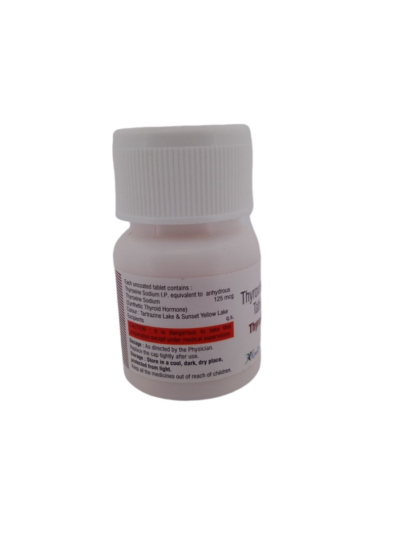 THYROXINOL 125 MG - 120 TABLETS - Image 2