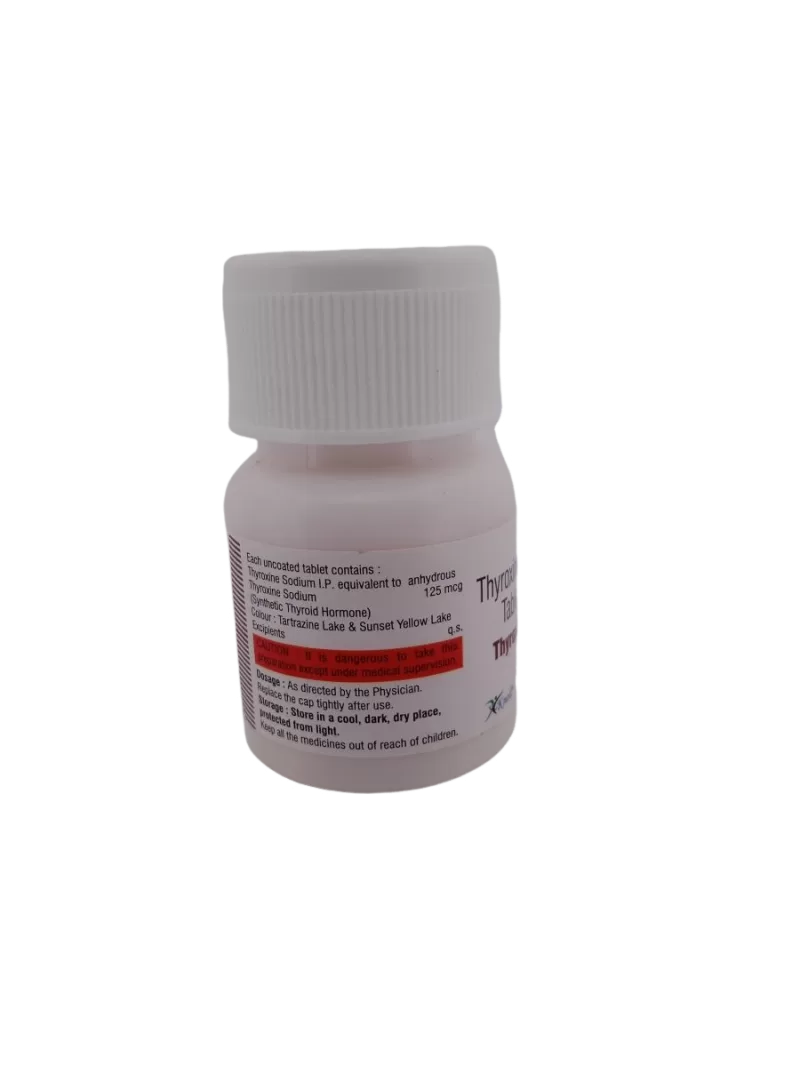 THYROXINOL 125 MG - 120 TABLETS - Image 2