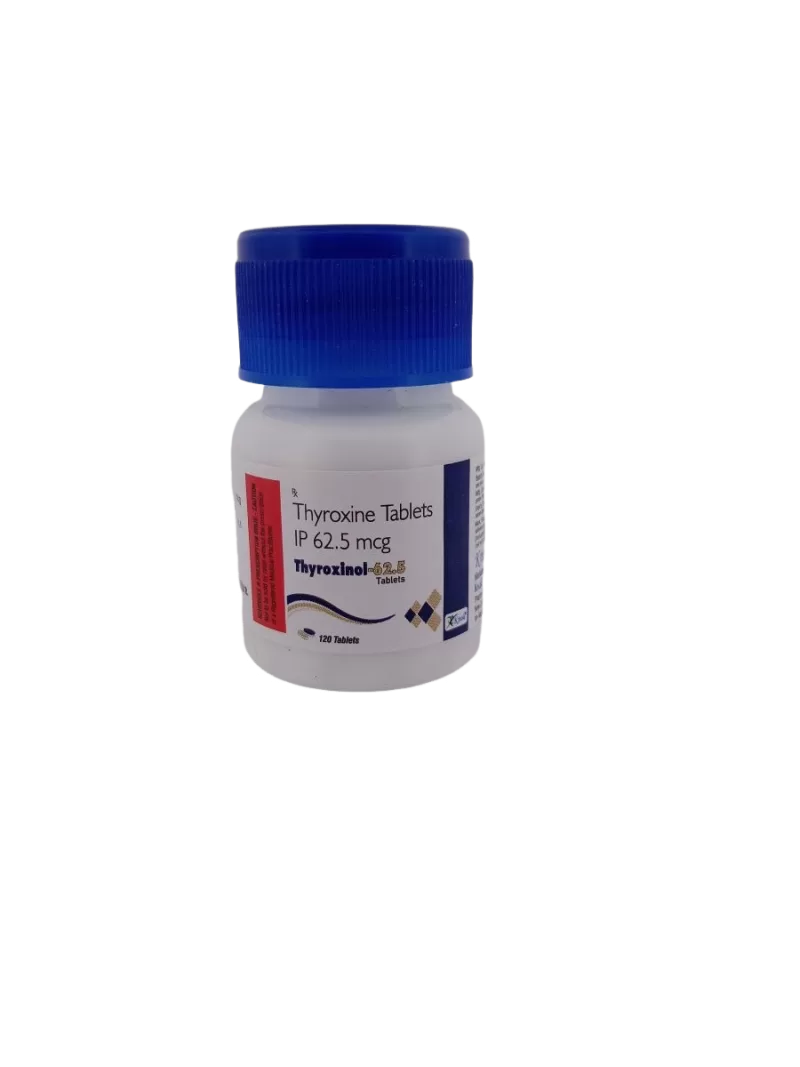 THYROXINOL 62.5 MG - 120 TABLETS - Image 2