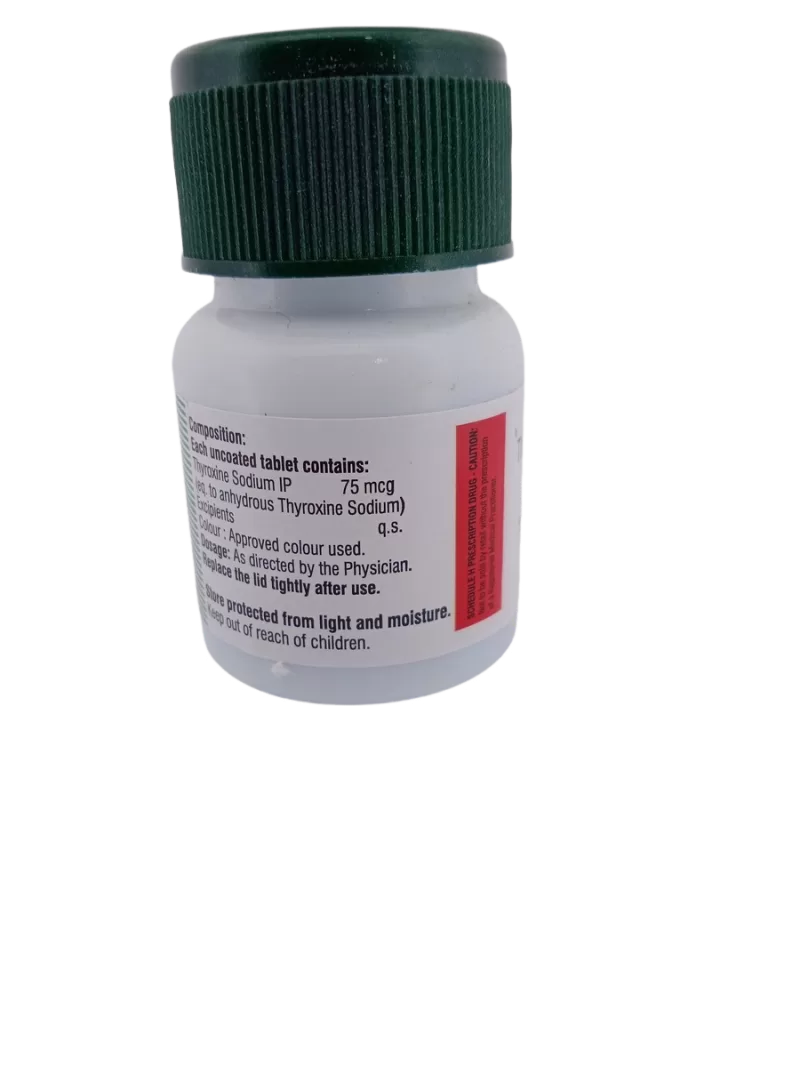 THYROXINOL 75 MG - 120 TABLETS - Image 3