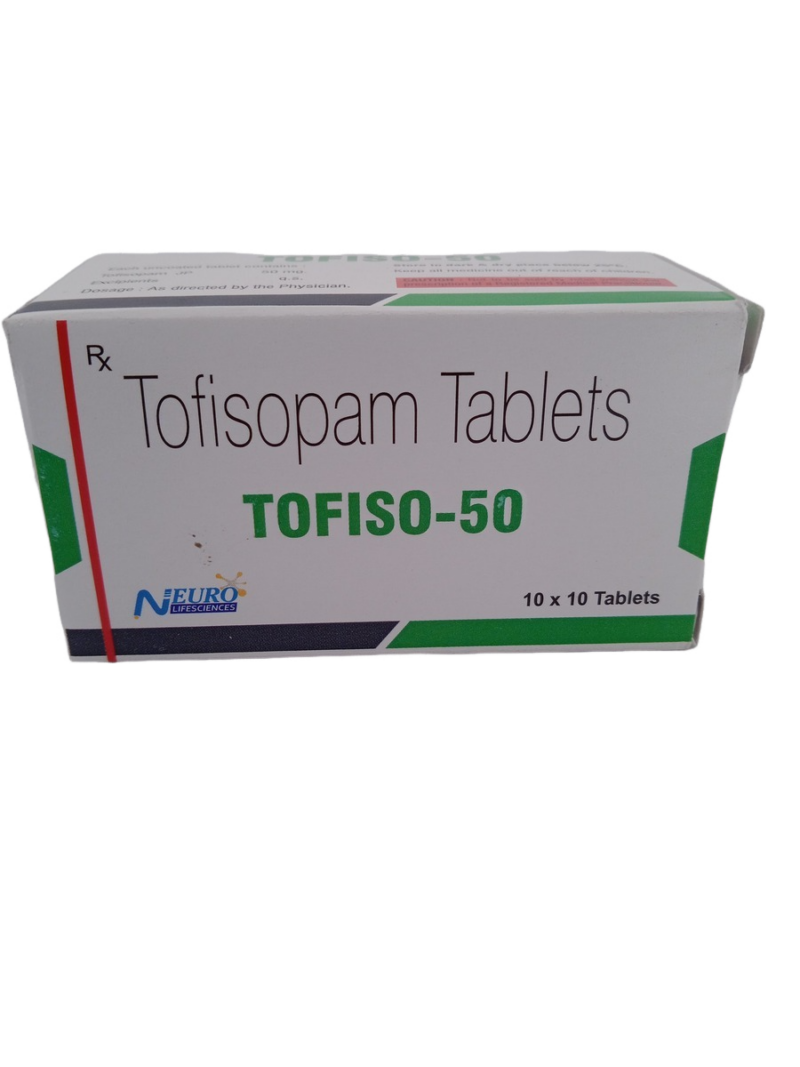 TOFISO 50 MG - 10 TABLETS