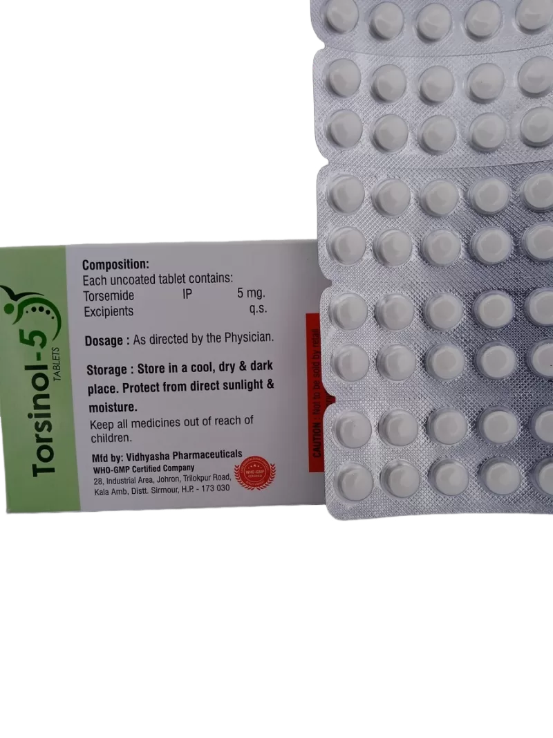TORSINOL 5 MG - 10 TABLETS - Image 4